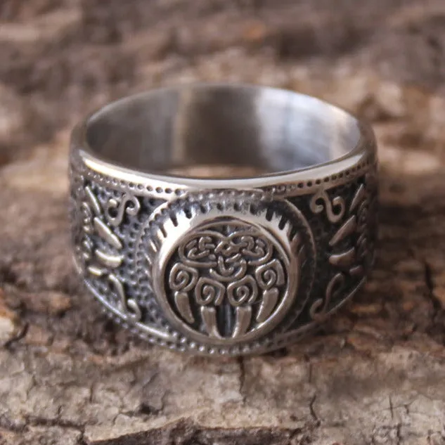 Ring - Viking Bear Paw Ring - R256