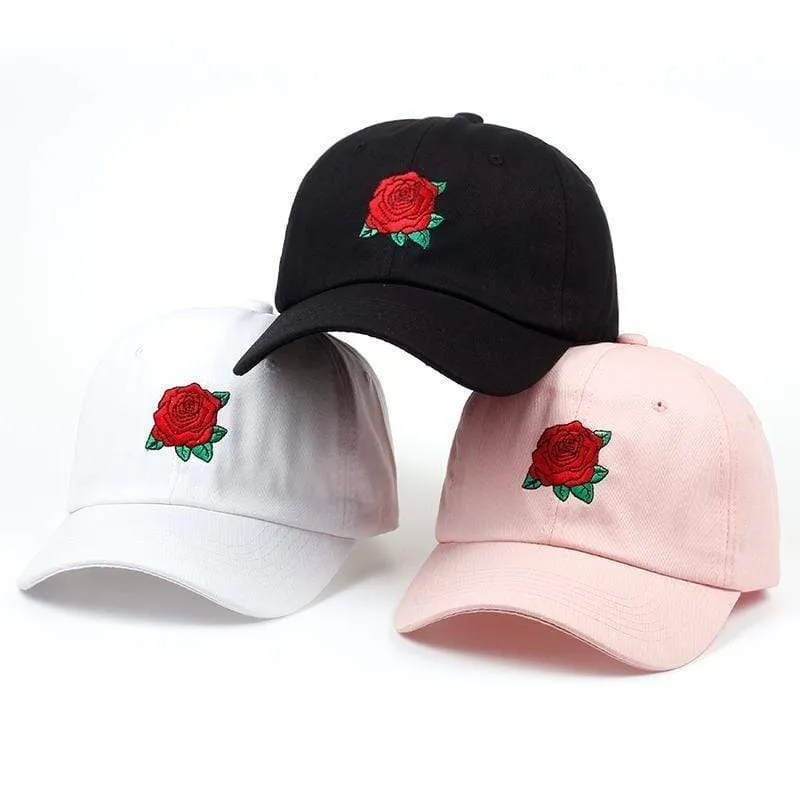 Rose Dad Hat