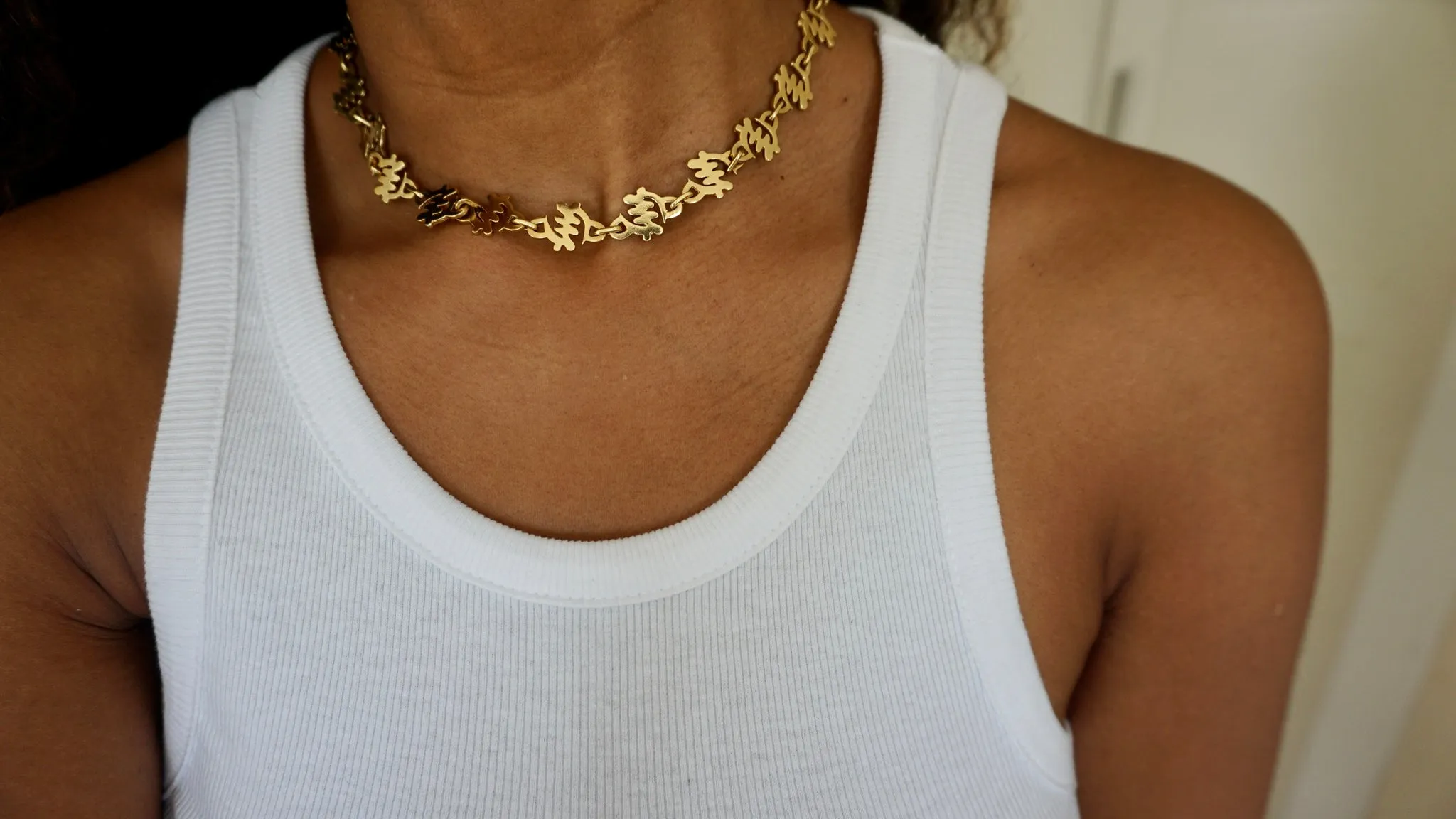 SAHMANI Gigi Gold Vermeil Choker