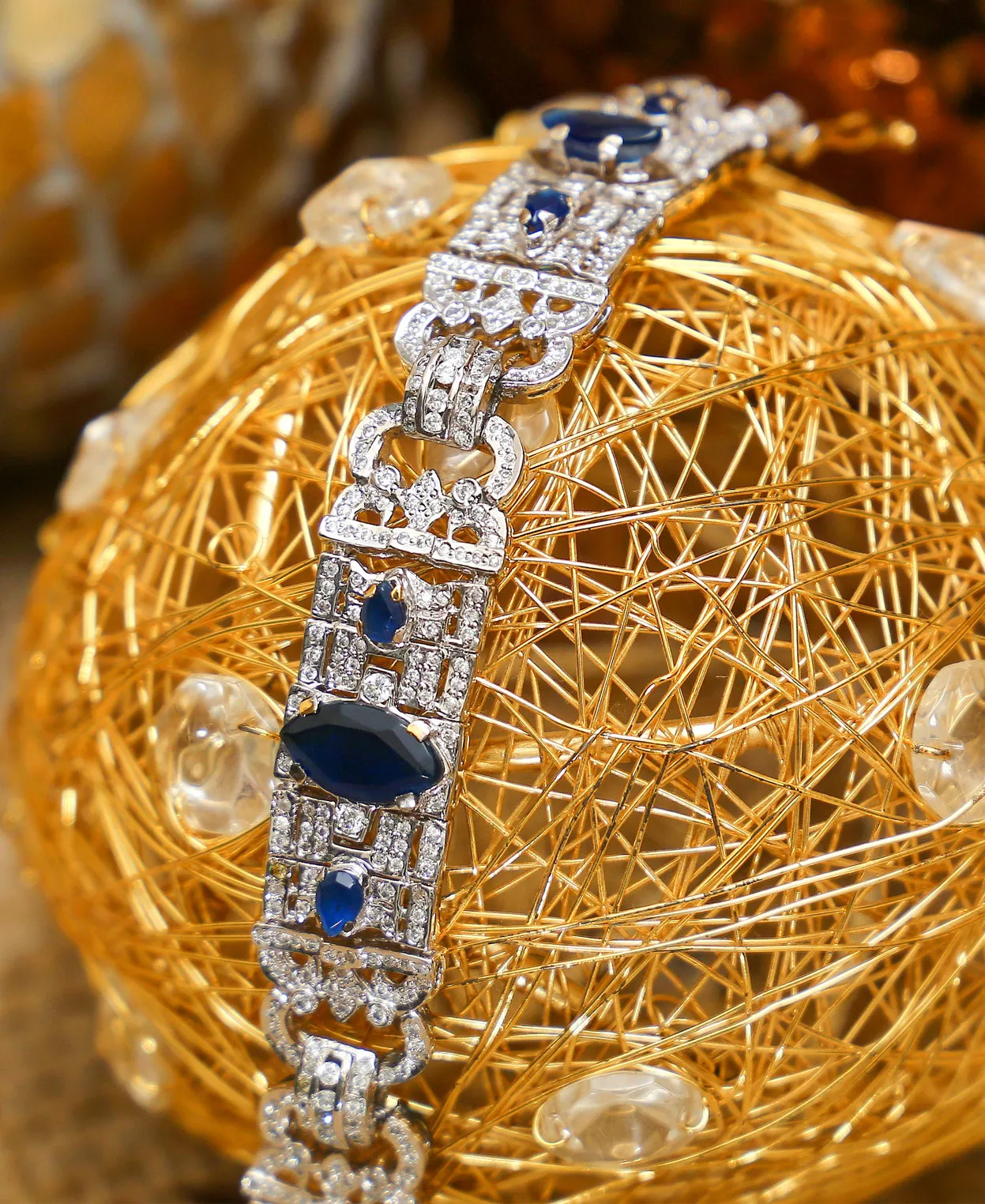 Sapphire Watch Bracelet