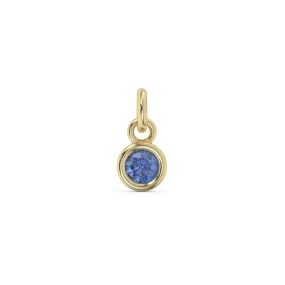 September Birthstone Charm | 10k Yellow Gold