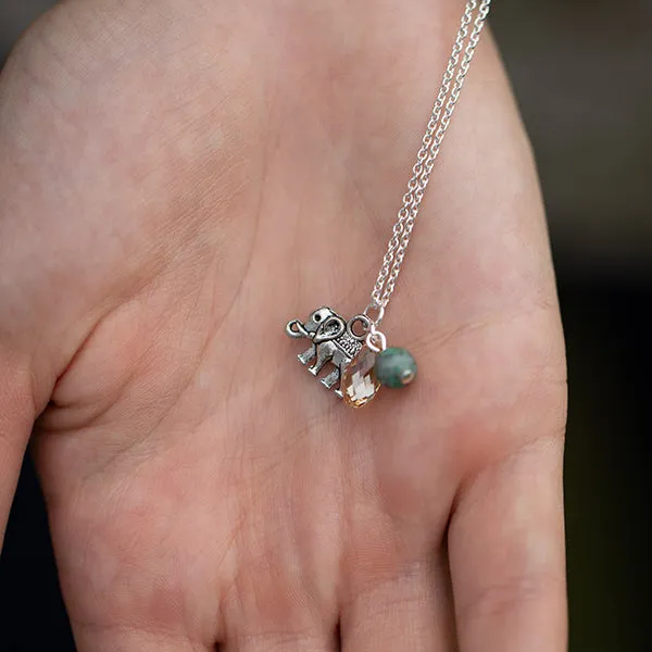 Snowflake | Cluster Necklace | Sterling Silver