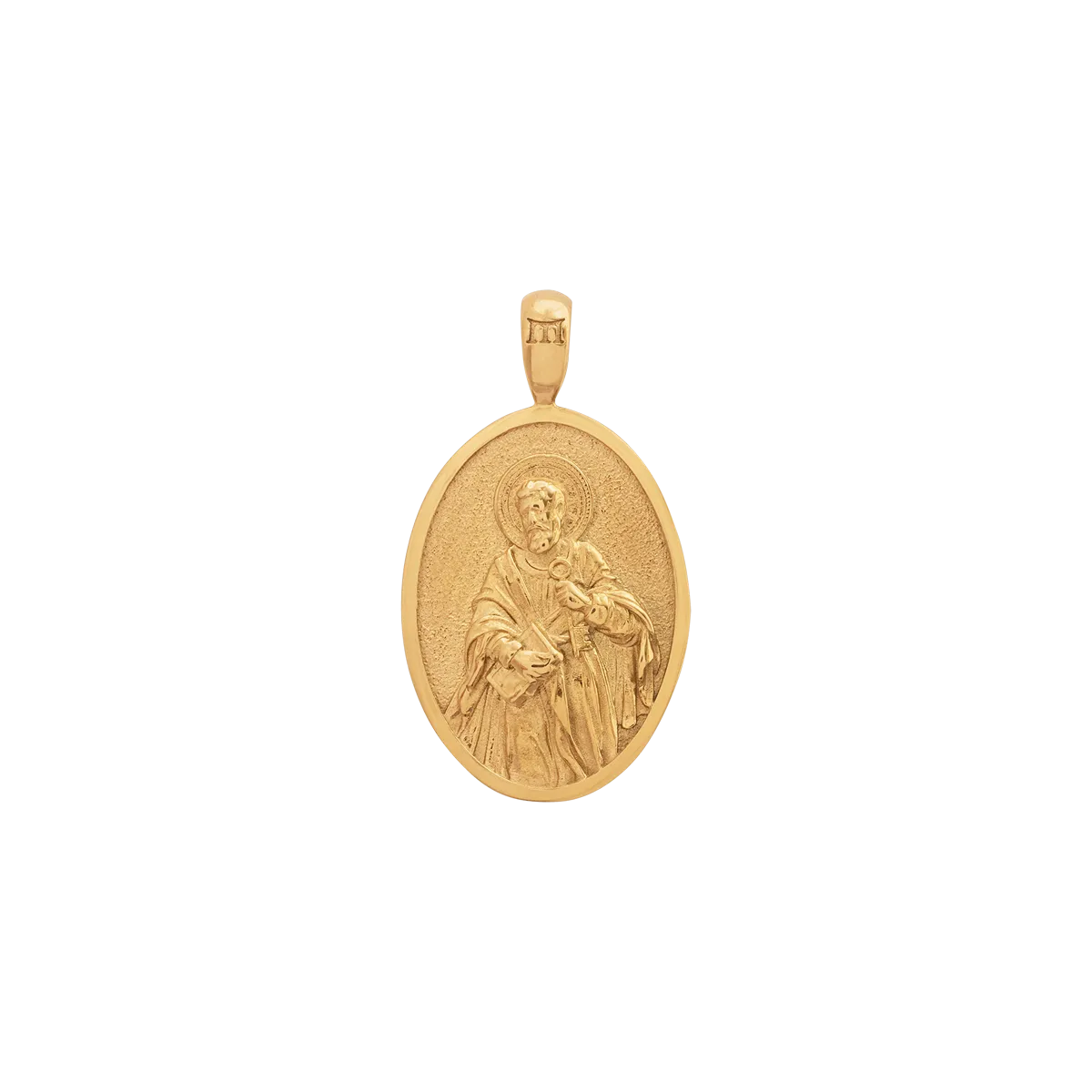 St. Peter Pendant - Gold