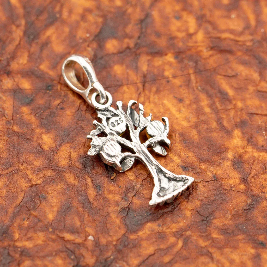 Sterling Silver Tree of Life (Yggdrasill) Pendant