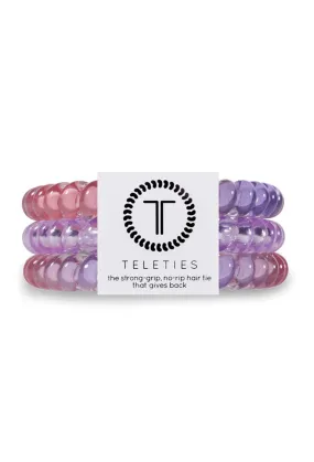 TELETIES Small Hair Ties - Cotton Candy Sky