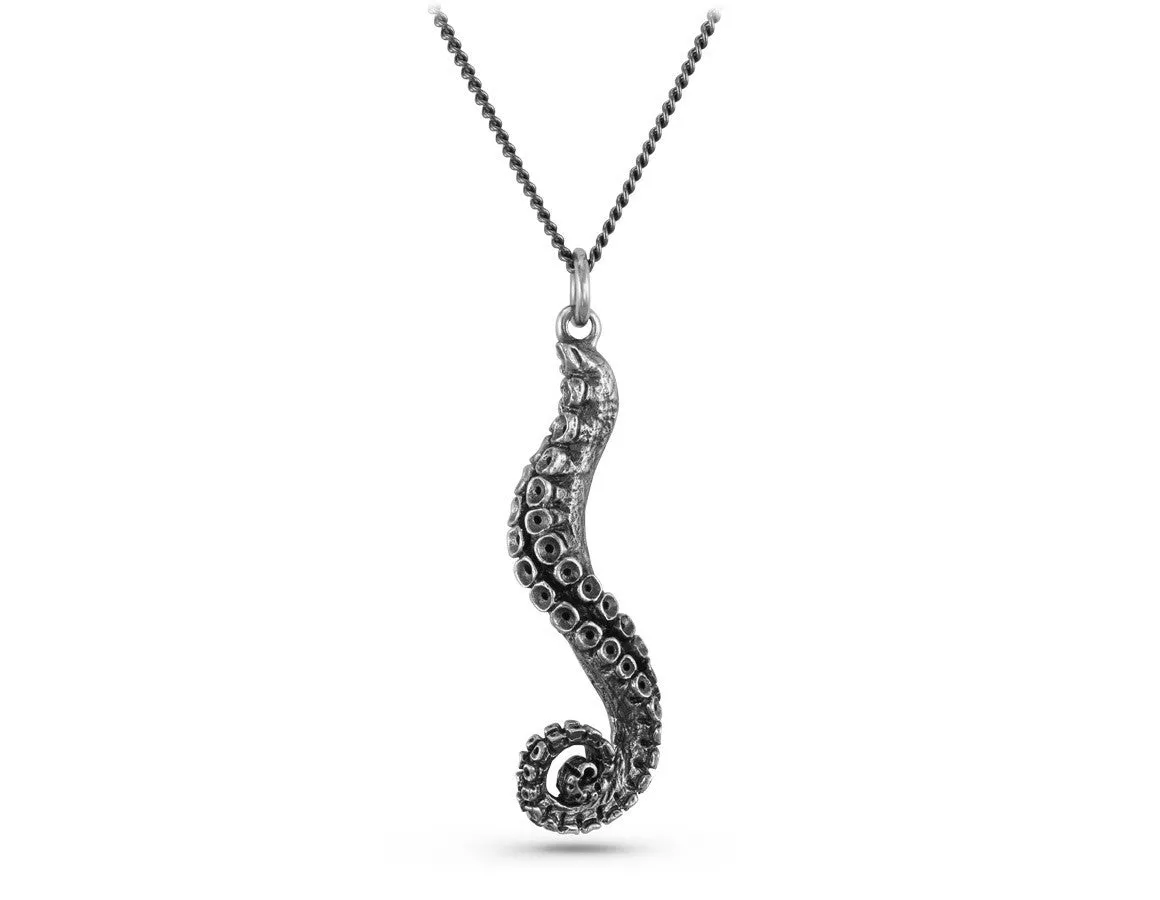 Tentacle Necklace - Silver