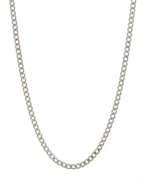 The Classique Skinny Curb Chain (5mm)- Silver