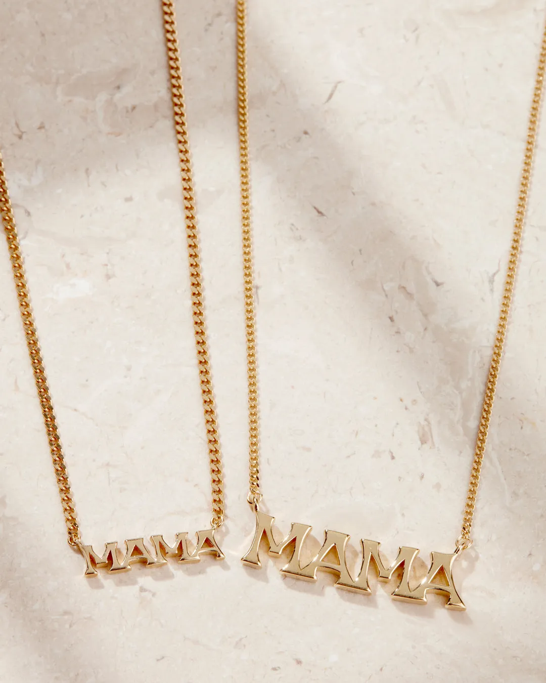 The Mini Nameplate Necklace [Vintage]