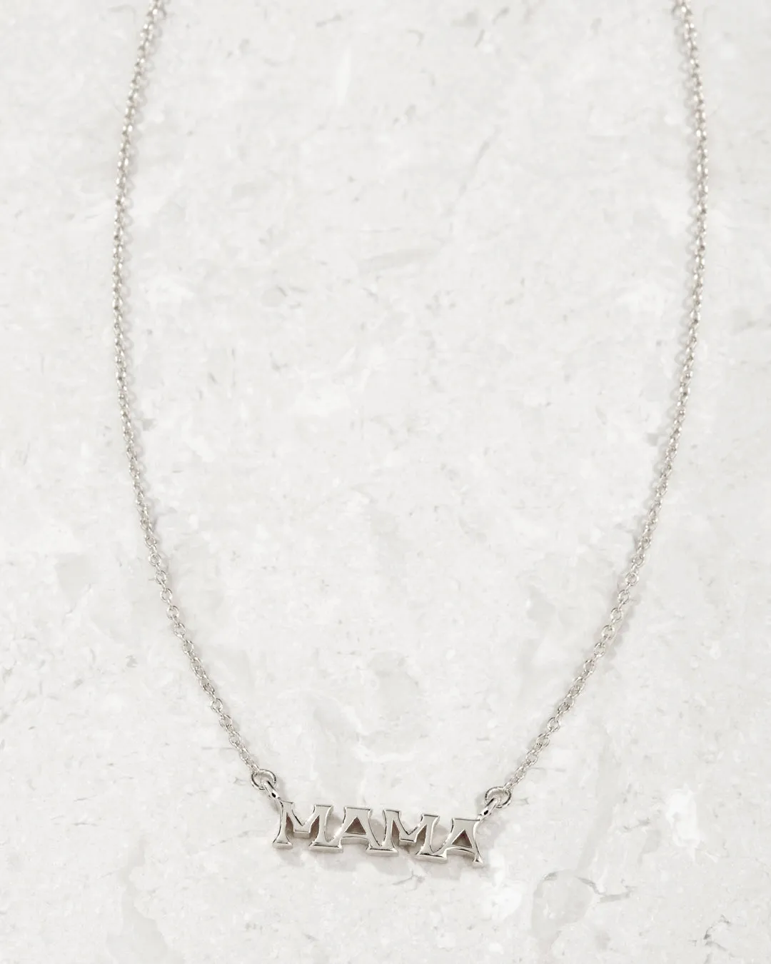 The Mini Nameplate Necklace [Vintage]