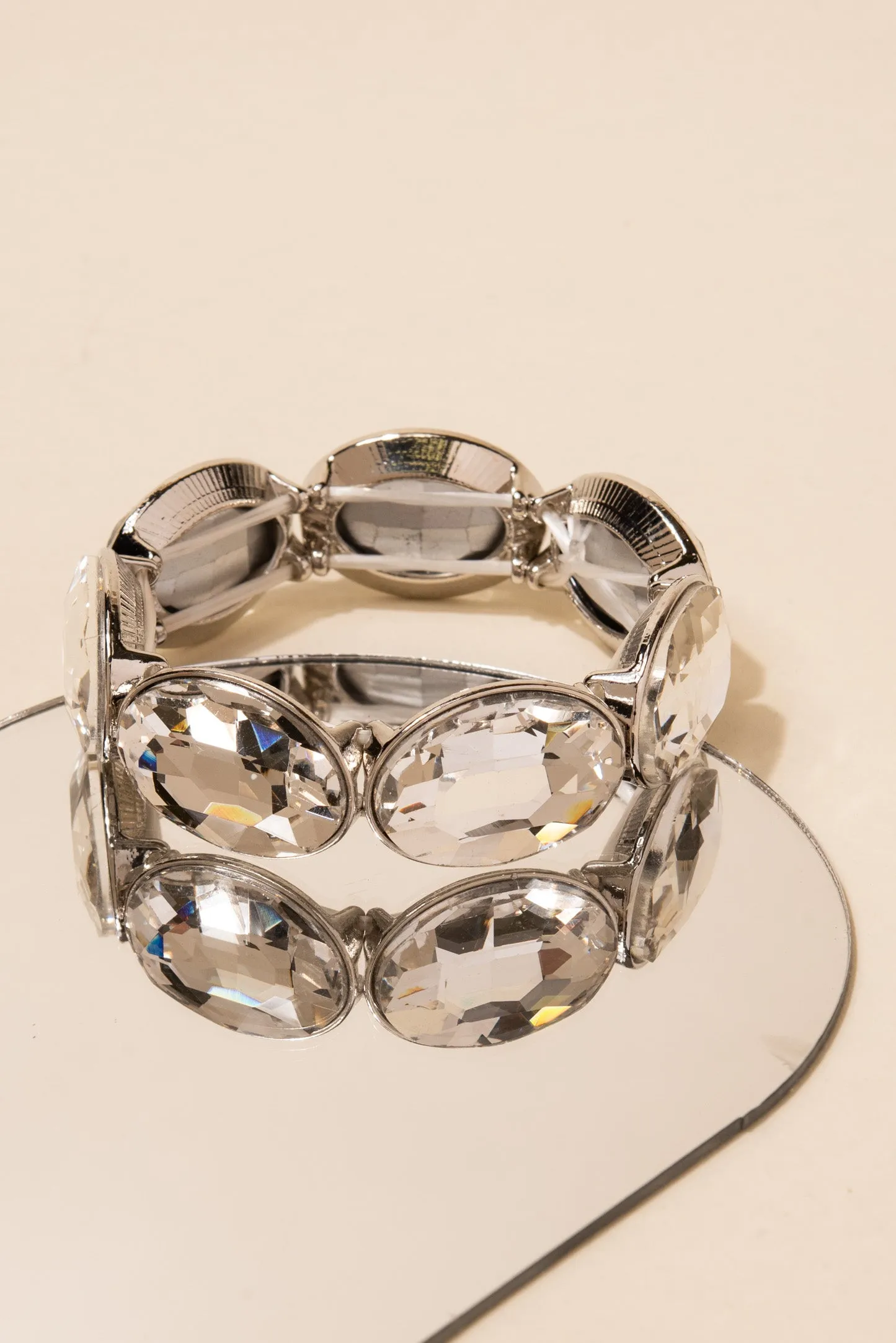 Tory Oval Rhinestone Bracelet