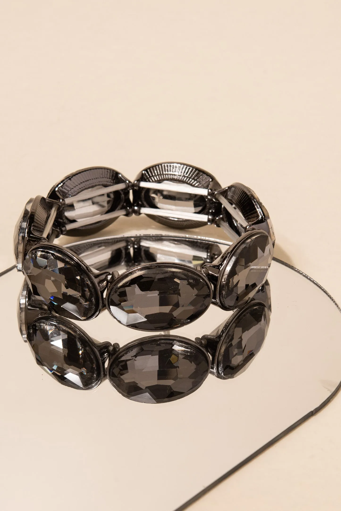 Tory Oval Rhinestone Bracelet