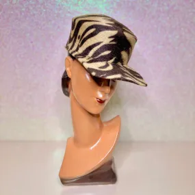 WEARCAPS Brown Zebra Cap - Unika