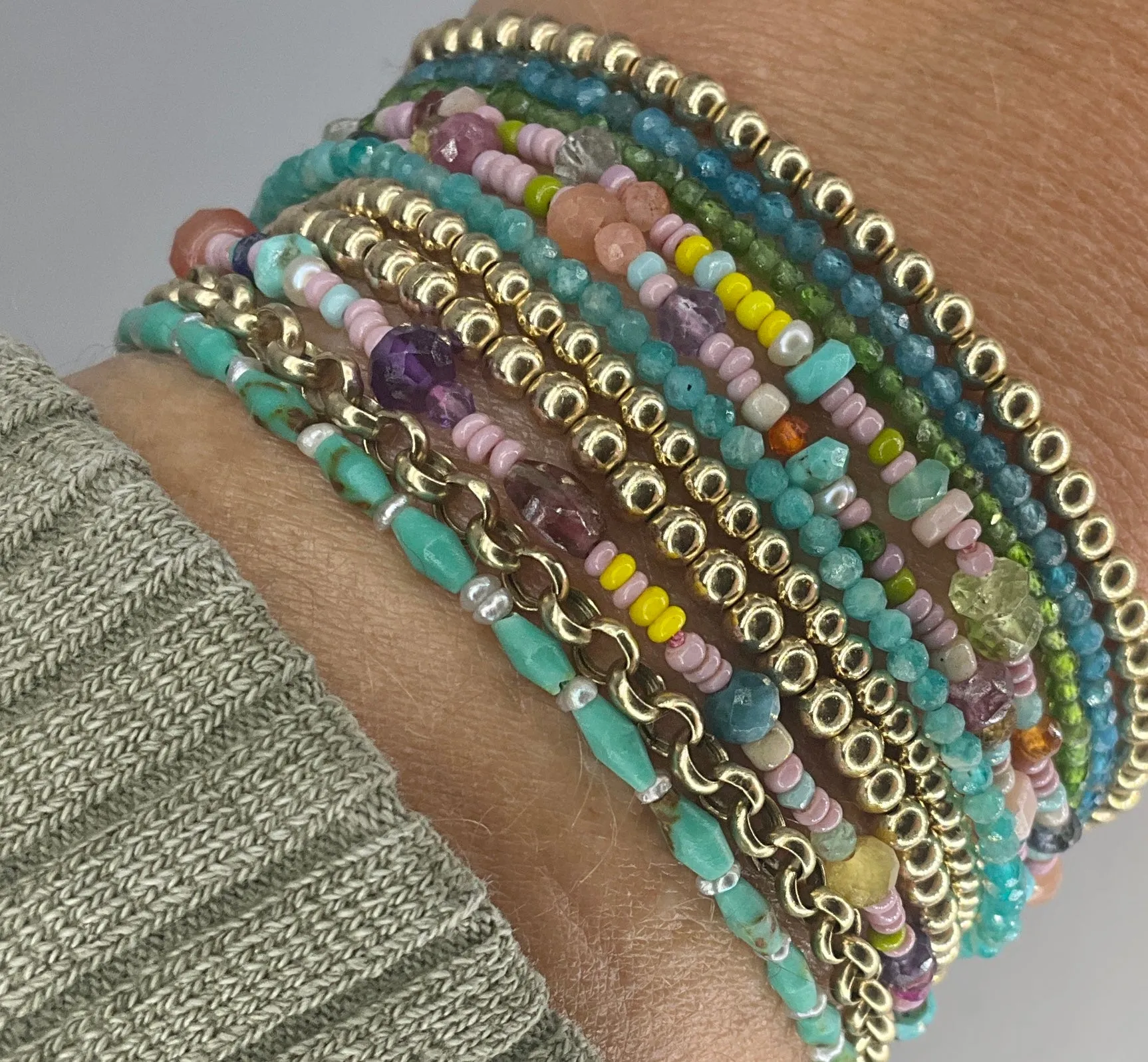 Whimsical Beaded Bracelet