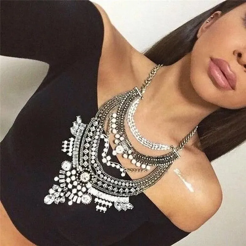 Zia Maxi Statement Necklace